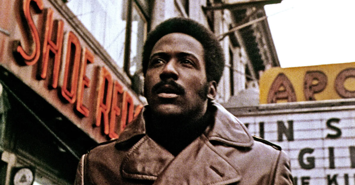 Richard Roundtree in Shaft, 1971. From the Everett Collection
