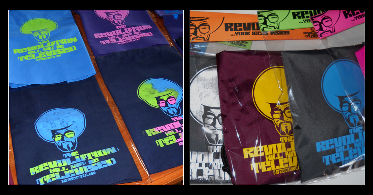 Revolution will not be Televised - bags - Davide Ursini aka Dave
